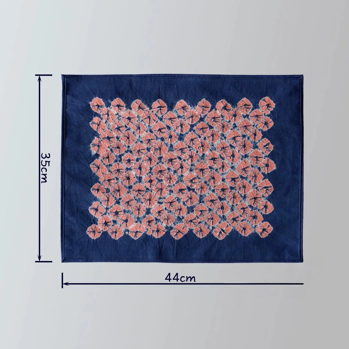 Handmade Square Tie-Dye Teapot Mat
