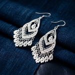 Indigo Chandelier Earrings