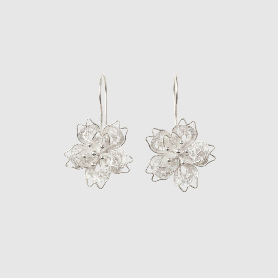 Bloom Filigree Drop Earrings