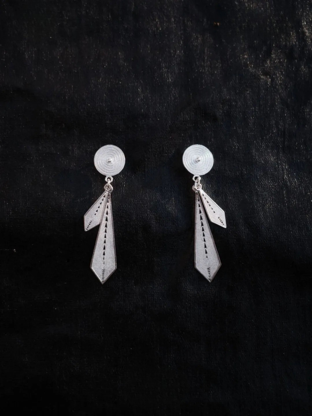 Necktie Stud Earrings