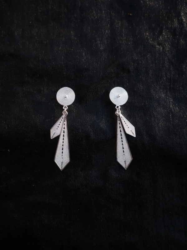 Necktie Stud Earrings