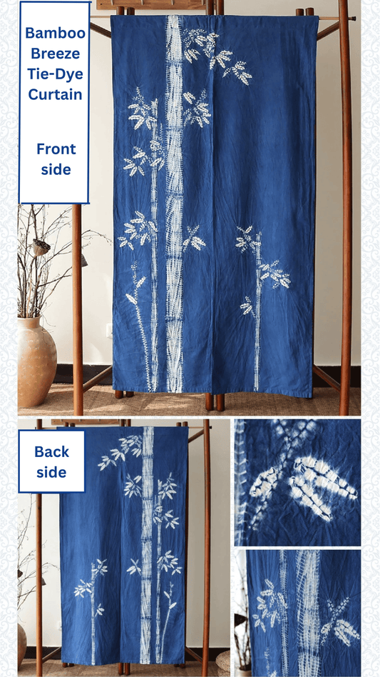 Handmade Tie Dye Doorway Curtain