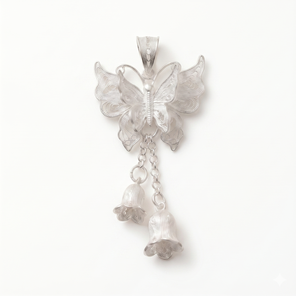 Mountain Butterfly Necklace