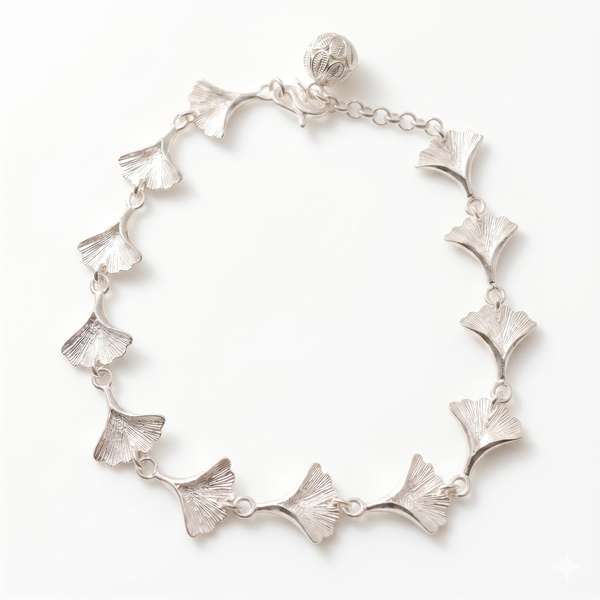 Peach Blossom Filigree Bracelet