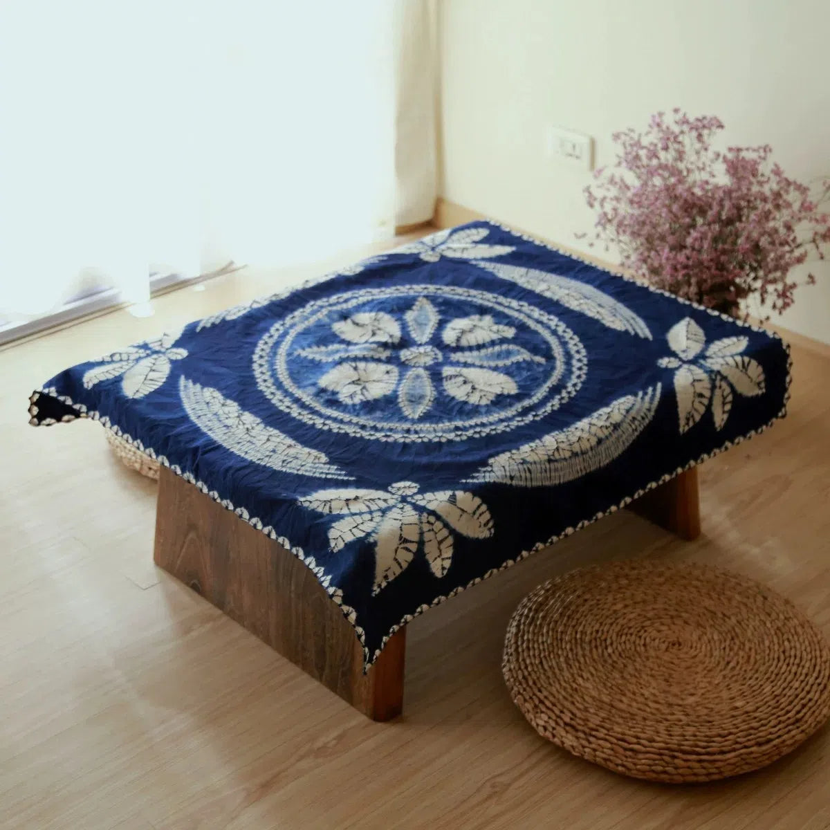 Square Handcrafted Batik Tablecloth