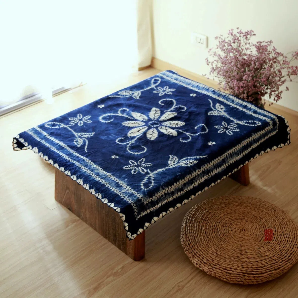 Square Handcrafted Batik Tablecloth