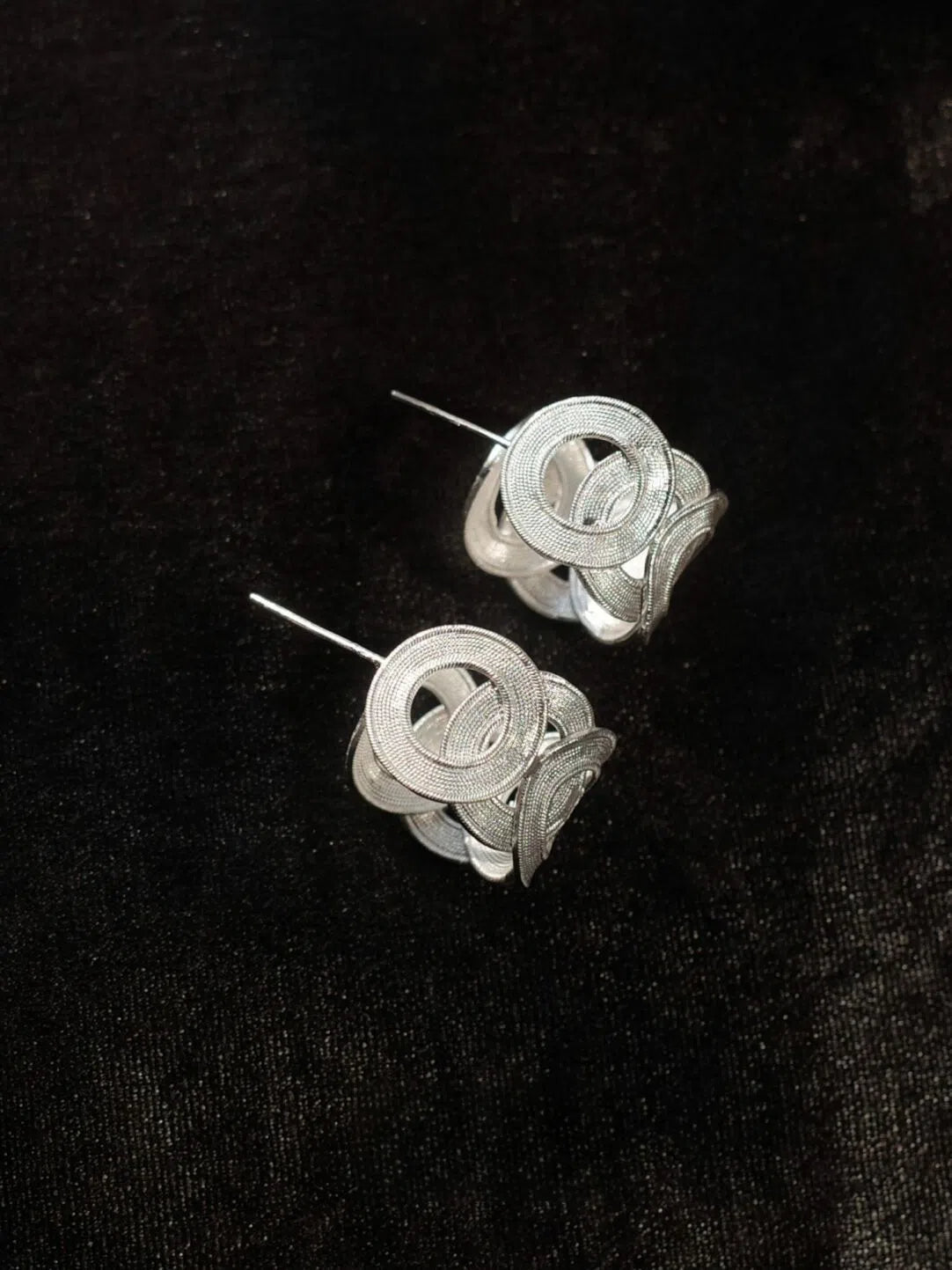 Layer Hoop Earrings from Atelier Azuree Quan Series