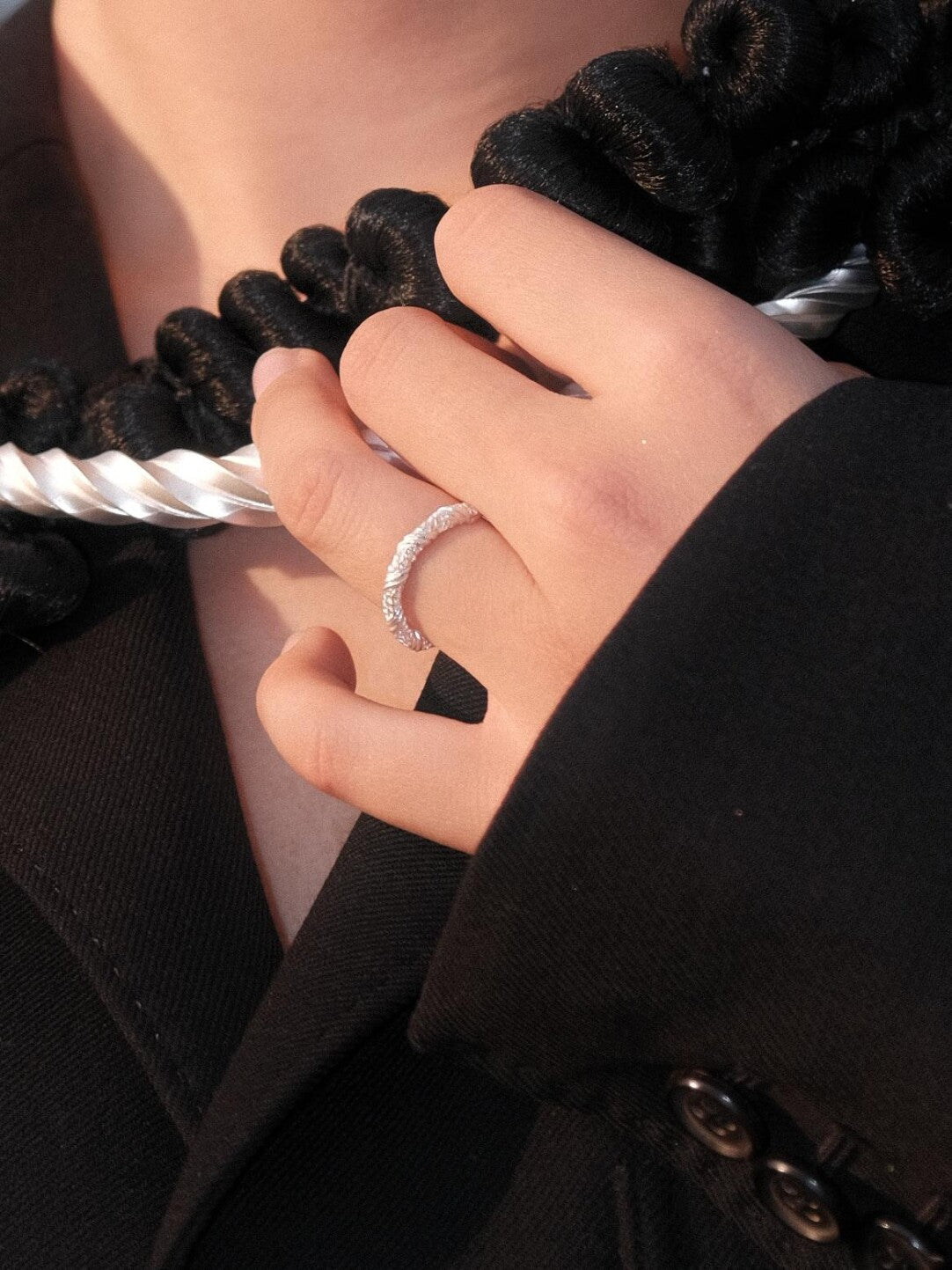 Wrap Open Ring from Atelier Azuree Quan Series