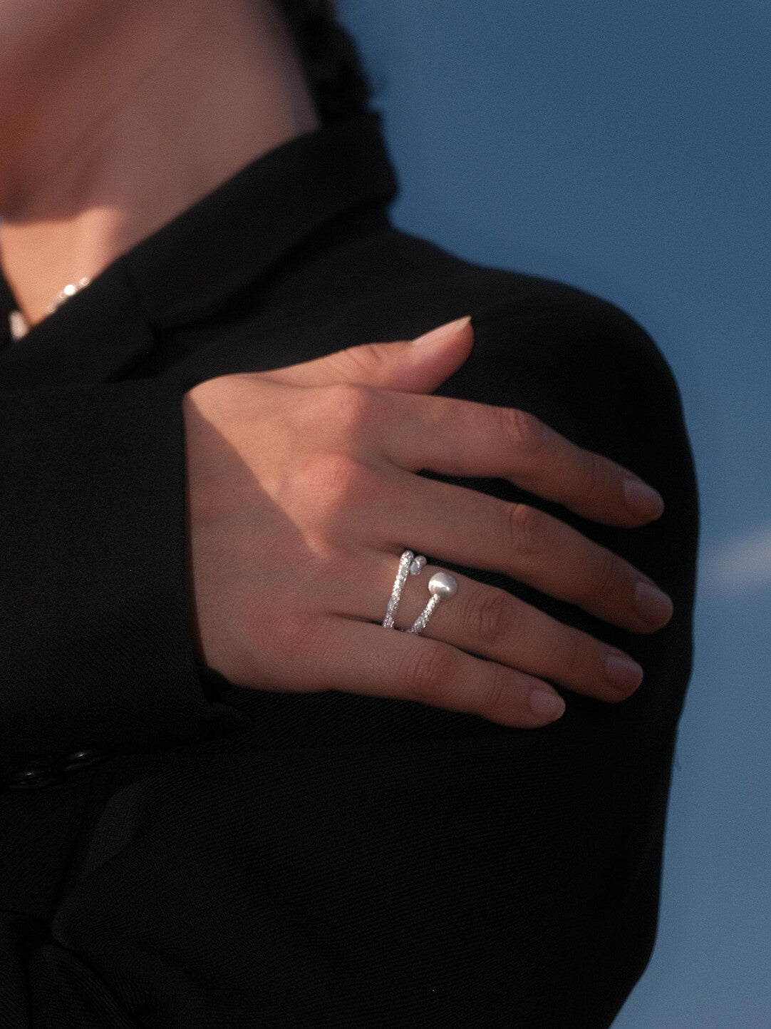Wrap Open Ring from Atelier Azuree Quan Series