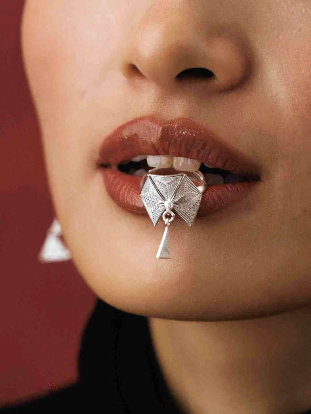 Snowflake Open Ring from Atelier Azurée 2025 Collection