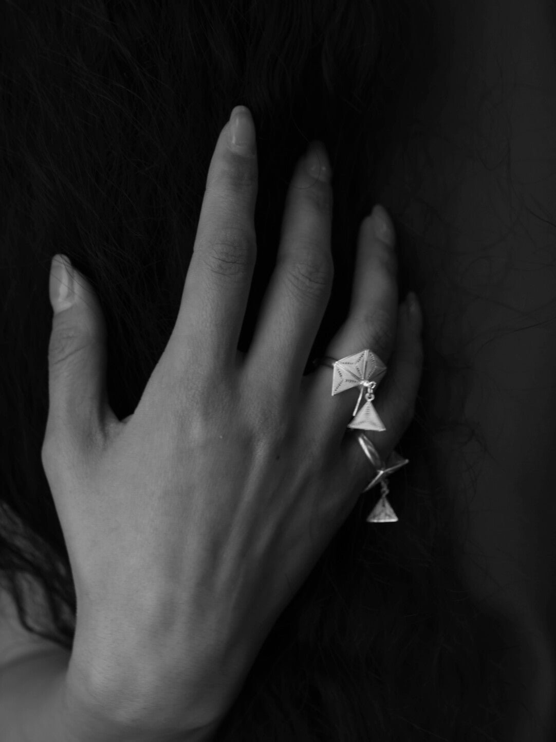 Snowflake Open Ring from Atelier Azurée 2025 Collection