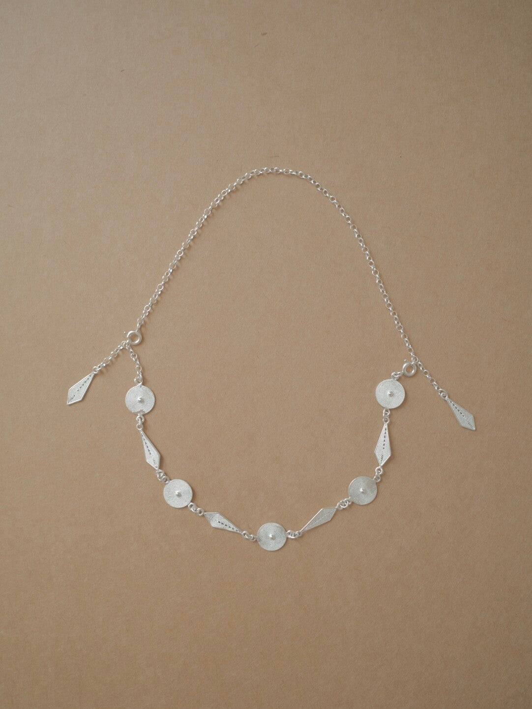Handcrafted Miao Filigree Silver Bracelet – “Morse Code”