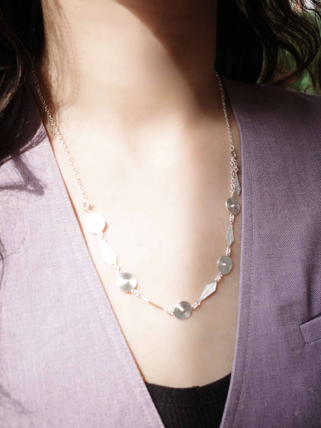 Morse Code Convertible Chain from Atelier Azurée 2025 Collection