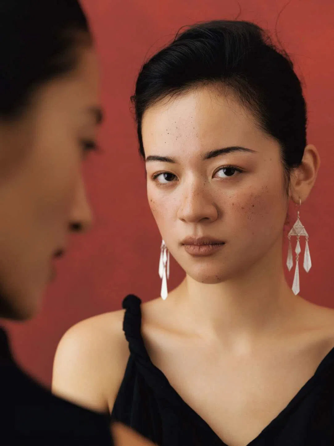 Umbrella Drop Earrings from Atelier Azurée 2025 Collection